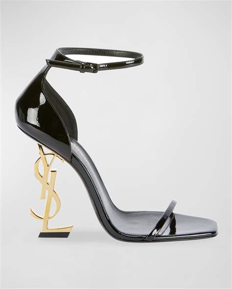 ysl janis heels|YSL opyum heels.